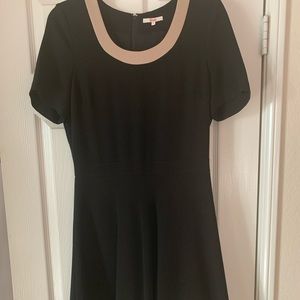 Black fit & flair dress by Moncollet